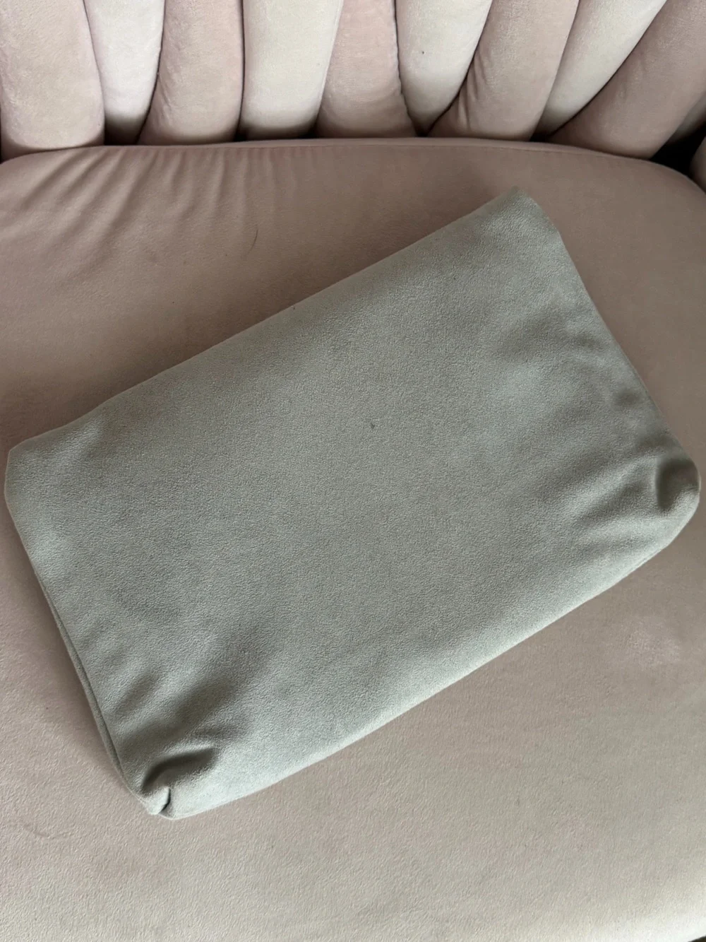 Dior Beaute Gray Cosmetic Bag w/ Star Charm ⭐️